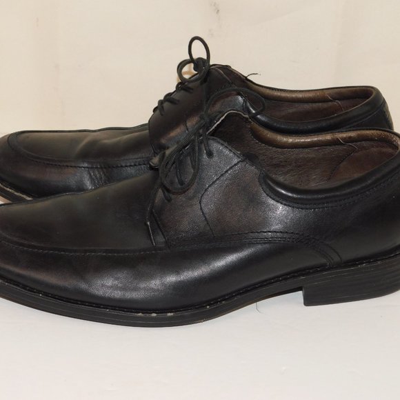 Johnston & Murphy Black Soft Leather Lace Up Dress Shoes Men\'s Size 10.5 M main image 12